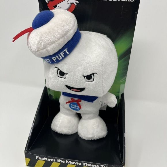 Ghostbusters Marshmallow Man Talking 8" Plush Angry Face Version - Picture 3 of 7